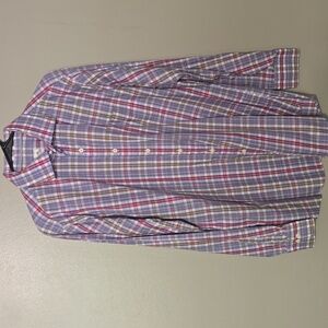 Peter Millar Button Down Longsleeve Shirt‎ Multicolor Mens Size Large